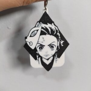 👹 Chaveiro Demon Slayer – Kamado Tanjiro 3D