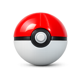 Chaveiro Pokébola 3D