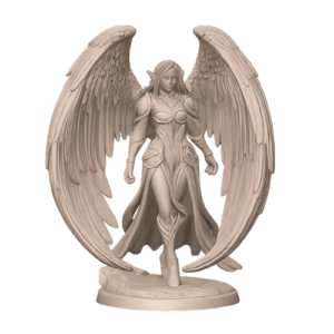 ✨ Estátua Guerreira Elfa Anjo 10CM ✨