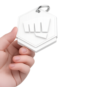 🔥 Chaveiro Valorant – Resina Para Colorir 🔥