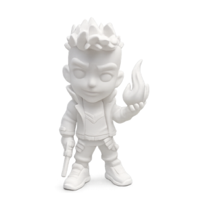 🔥 Boneco Colecionável – Phoenix Para Colorir