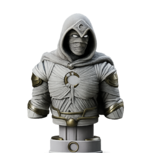 🌙 Cavaleiro Da Lua Resina 10cm P/Colorir🌙