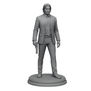✨John Wick -Resina-10 CM P/ Colorir✨